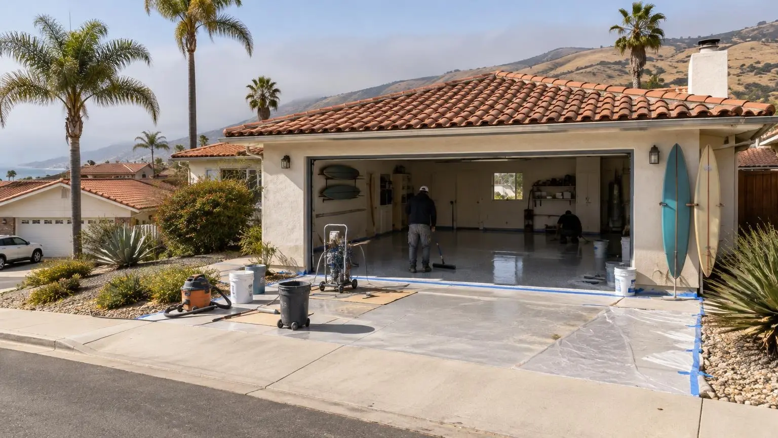 Epoxy Flooring in Oceanside, CA